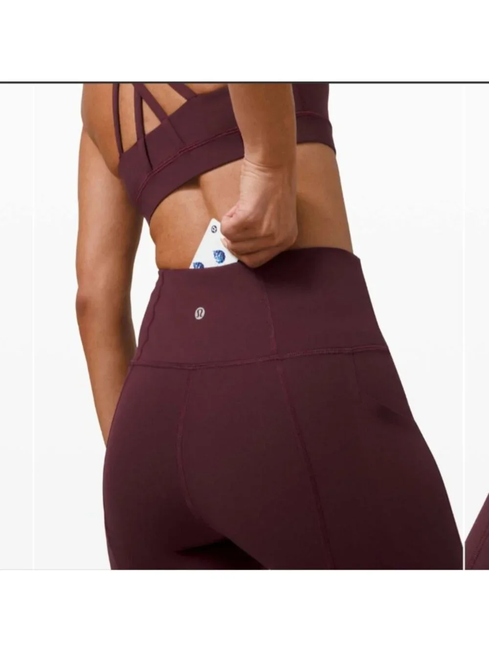 Lululemon Pace Rival High-Rise Crop 22